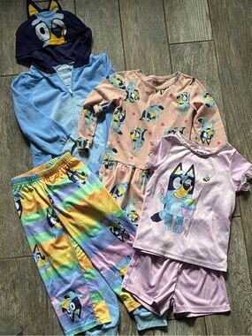 Bluey Girls Clothing Bundle Size 4/5